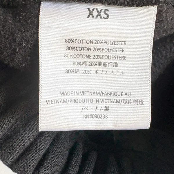 Fear of God Essentials Womens Black Fleece Streetwear Sweat Shorts Size XXS - Image 5