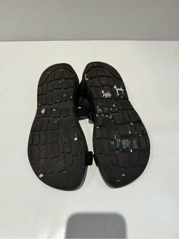 Classic Black Strappy Hiking Outdoor Sandals - Size 9 - Image 3