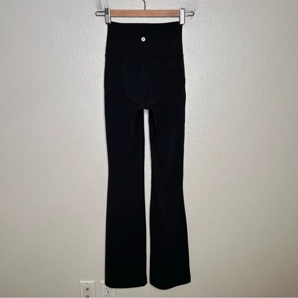 Lululemon Groove Super-High-Rise Flared Pant *Nulu Black 2 - Image 7
