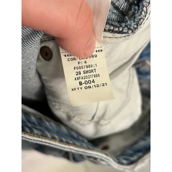 Abercrombie & Fitch Light Blue The Dad High Rise Curvy Love Jeans 28 - Image 6