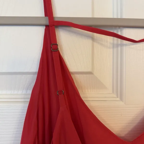 ALICE + OLIVIA Mini Slip Dress Small Silk Raspberry Pink‎ Strappy Sexy Wedding - Image 6
