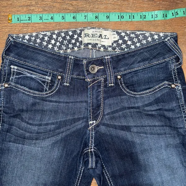 Ariat Women's Dark Indigo Skinny Jeans - Image 9