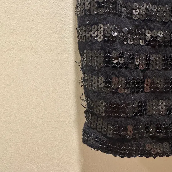 Forever 21 Black Sequin Mini Skirt - Image 6