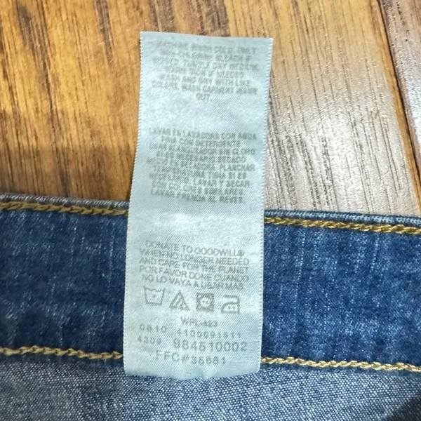 Signature by Levi Strauss & Co Womens Bootcut Jeans Sz 16 Short Medium Wash Blue - Image 4
