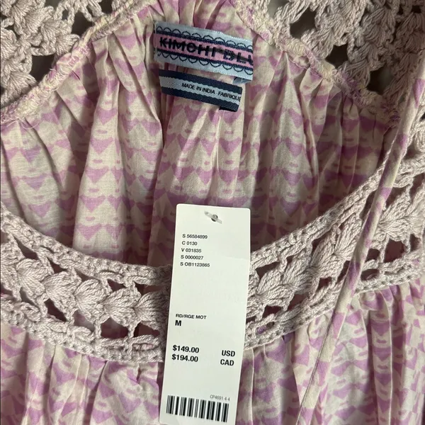 NEW Kimchi Blue UP Little Lies Crochet Dress Medium - Image 8