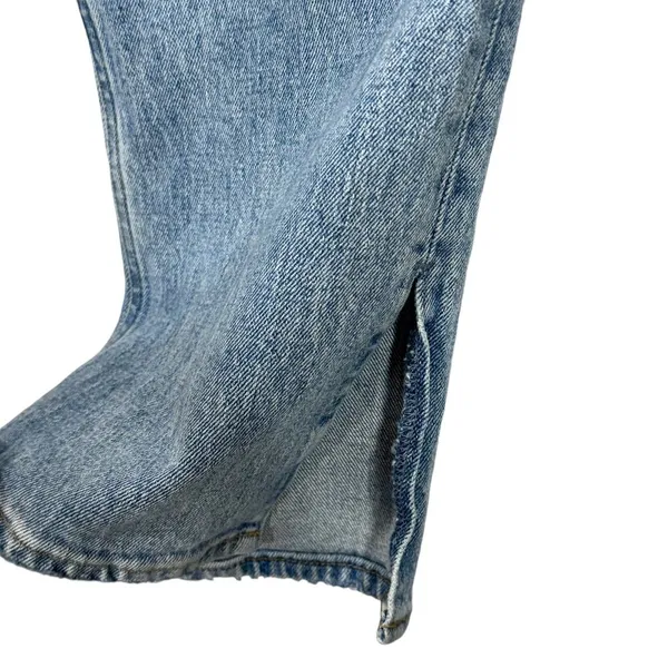Abercrombie & Fitch SZ 29/8xs 90’s Straight Jeans Ultra Hi-Rise Curve Distressed - Image 3