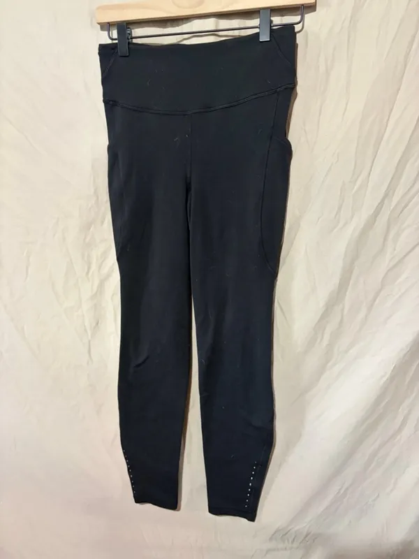 Lululemon Fast and Free High-Rise Fleece Tight 28" *Pockets - Image 2