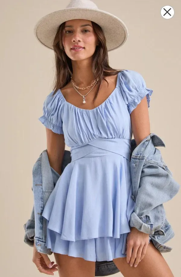 Altard State Green Romper Dress - Image 2