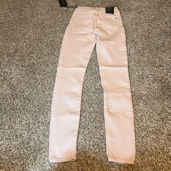 Black Orchid Los Angeles‎ Women's Pink Luxury Soft High Rise Jeans Sz 26 - Image 7