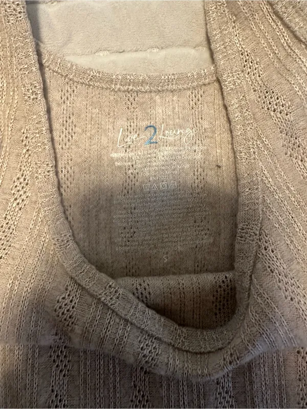 Cozy Neutral Knit Cardigan & Tank Set - Beige - Image 6