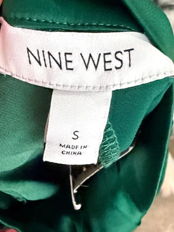 Nine West Green Top nwt - Image 5