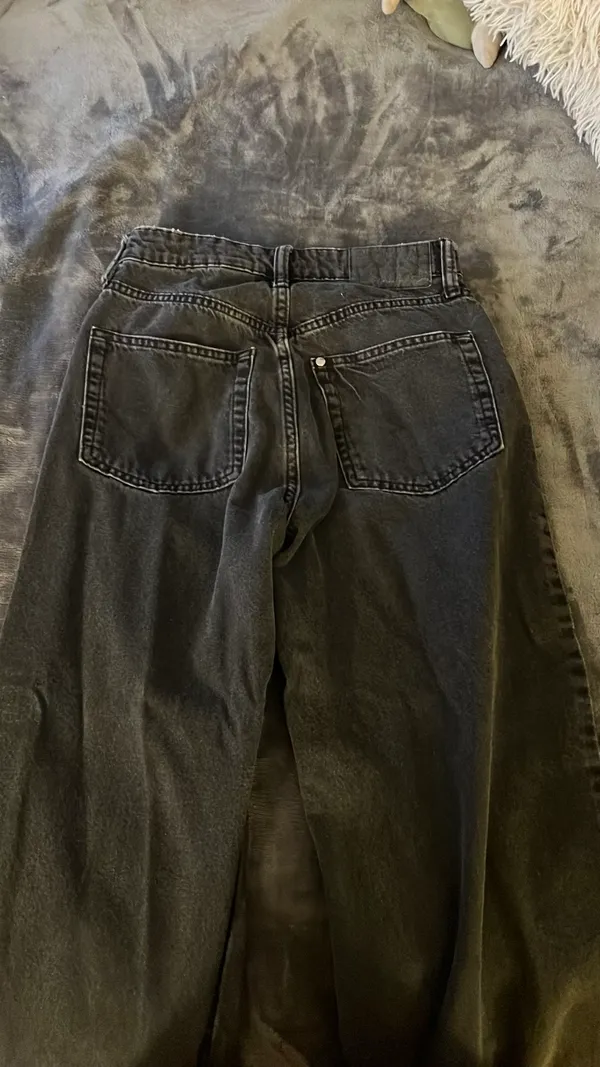 Wide-Leg Jeans H&M High-Waisted - Image 3