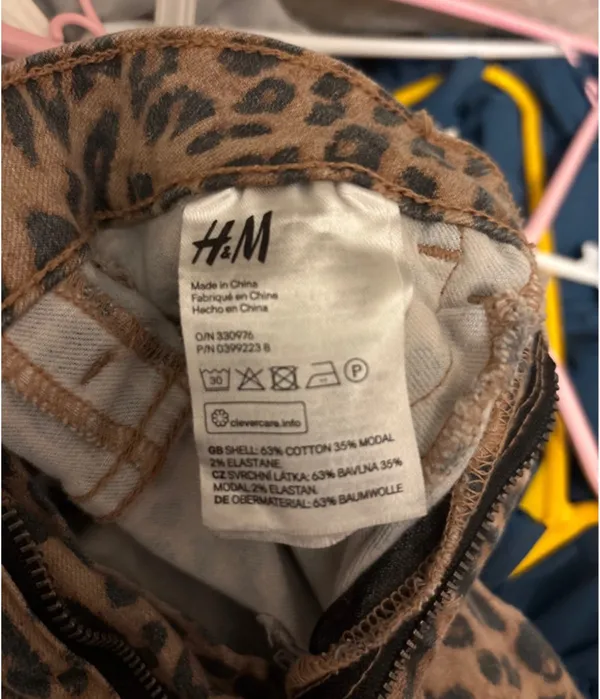 25/30 H&M high waisted jeggins - Image 3