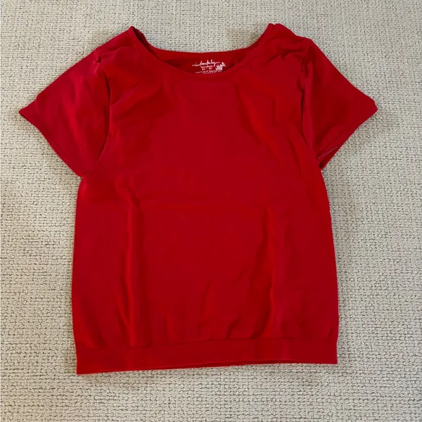 Free People Cap Sleeve Seamless Cami XS/S in Salsa - Image 4