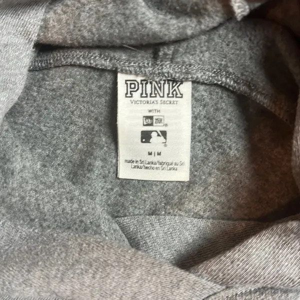Pink Victorias Secret San Francisco Giants Baseball Hoodie Sweatshirt - Image 2