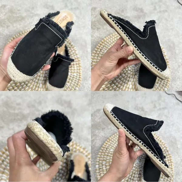 Schutz Espadrille Mule Sandals Flat Size 7B - Image 12