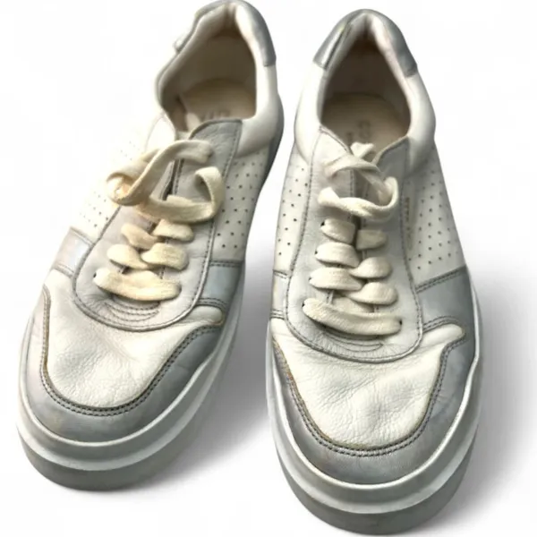 Cole Haan | 7.5 | Classic Sneakers Leather Grandpro Rally Court Tennis Metallic - Image 3