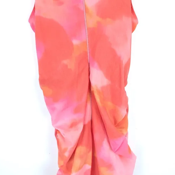 As Seen On Screen LUXE x MILLIE Ruched Mini Dress with Keyhole in Marble Print Size 12 EUC - Image 13