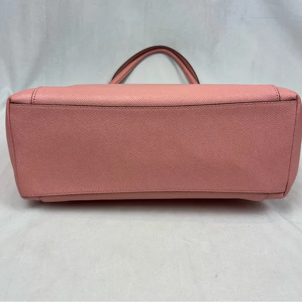 Coach F57526 Ava Tote Crossgrain Leather Bag Blush Pink / Silver - NEW w/ DEFECT - Image 13