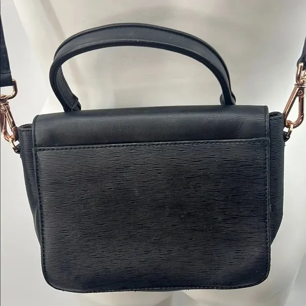 Ted Baker Elegant Black Bow Leather Handbag - Image 7