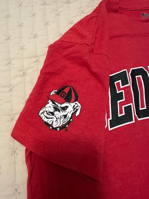 Champion Red University of Georgia T-Shirt - Image 4