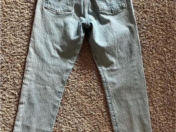 Levi's Light Blue Straight Leg Women's Jeans - Image 7