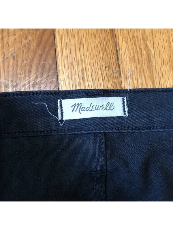 Madewell EUC Women's 9" High Rise Skinny Jeans Black Size 31 - Image 2