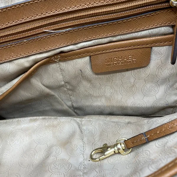 Michael Kors Medium Brown Leather Handbag - Image 12
