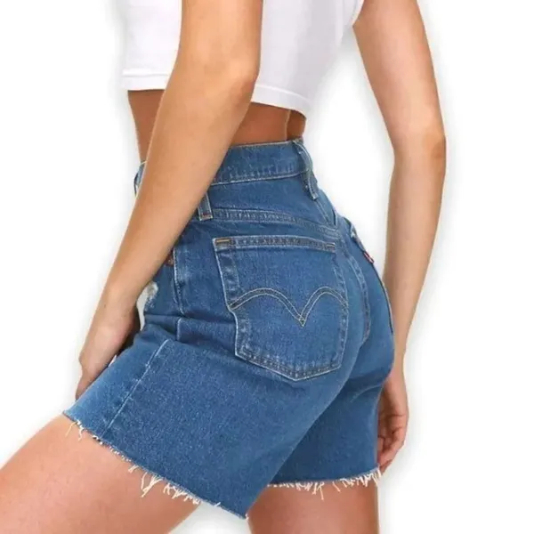 Levi's 501 Mid Thigh Shorts - Image 2