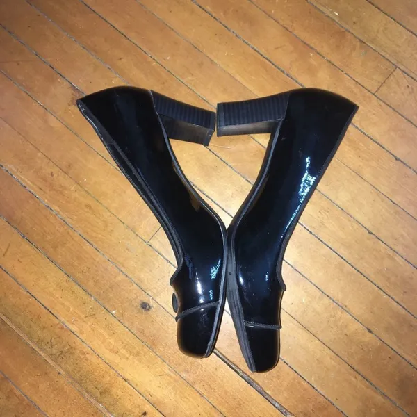 Croft & Barrow Brina patent leather black pumps - Image 4