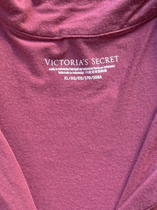 Victoria’s Secret Pink Modal Button Front Sleep Shirt Nightgown XL - Image 8