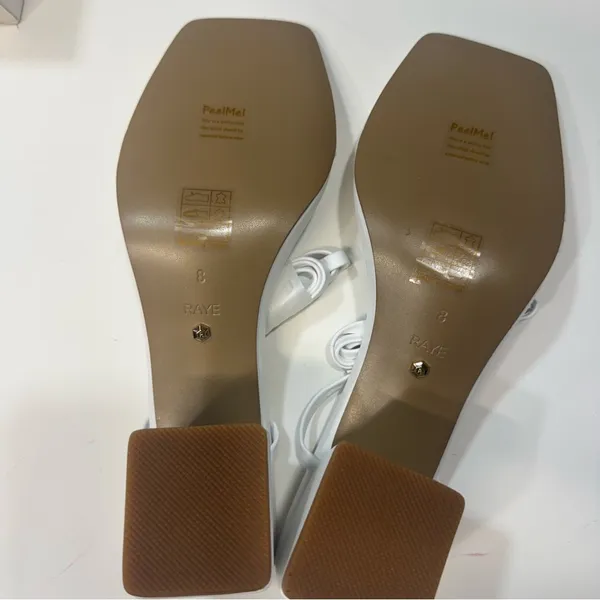 Raye Ibiza Heels in White size 8 - Image 5