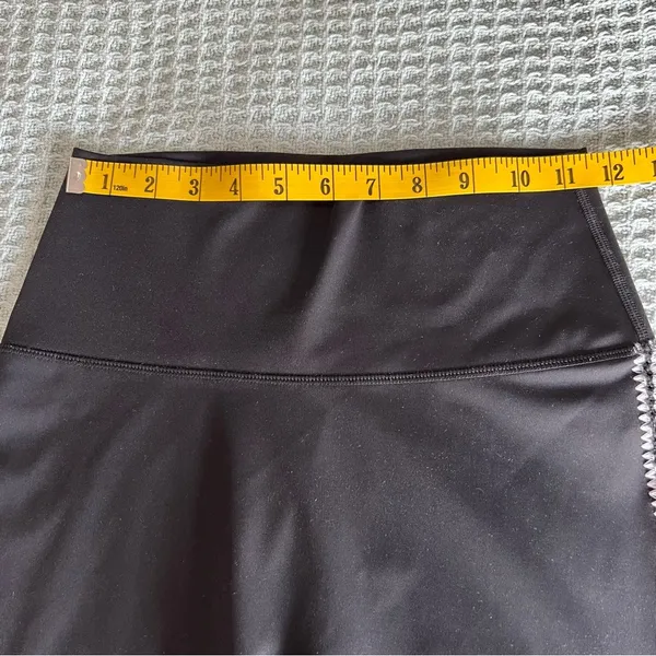 Aerie Offline Goals Black Crochet 7/8 Leggings M Medium - Image 7