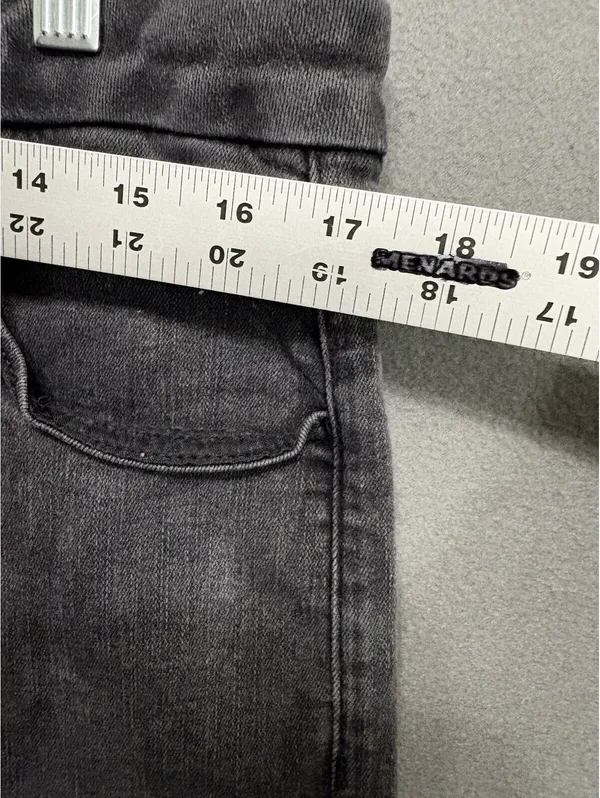 American Eagle Size 18 Regular Black Denim Jeans - Image 5