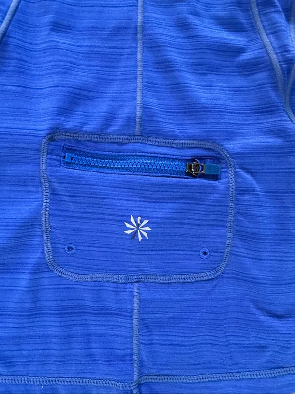 Athleta  Blue Short-Sleeve athletic Top - Image 4