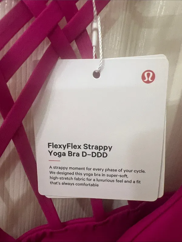 FlexyFlex Strappy Yoga Bra D-DDD - Image 5