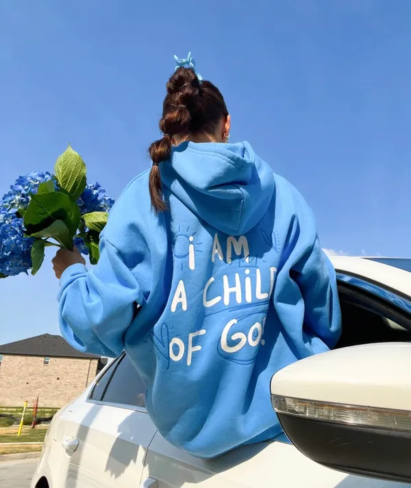 Etsy I Am A Child Of God Hoodie - Image 7