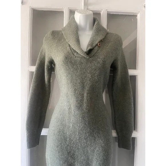 Ralph Lauren Rugby Wool Sweater Dress - Image 8