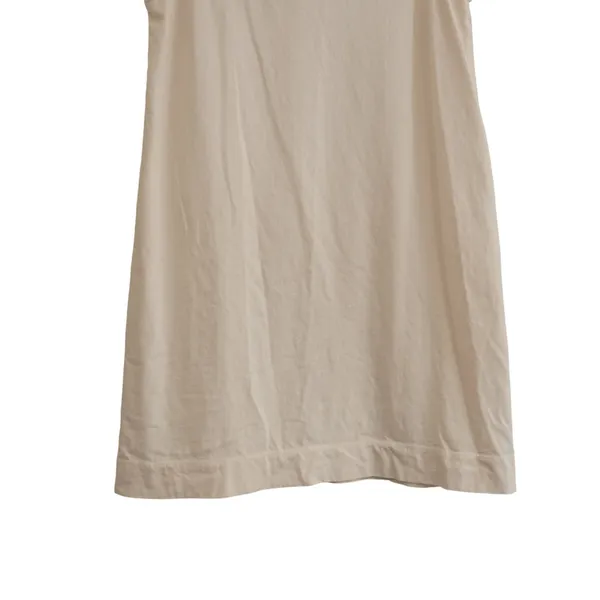 Z Supply XS Sleeveless Knit Shift Mini Dress Cream Cotton Crew Neck Minimalist - Image 3