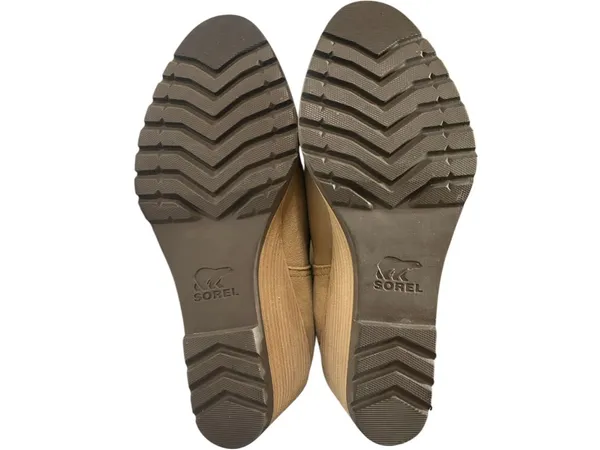 Sorel After Hours Mid Boots in the "Beach Tan" Women’s Size 9 - Image 7