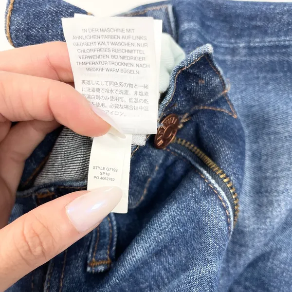 Madewell Womens‎ Jeans Size 23 The High Rise Slim Boy Jean Milton Wash Stretch - Image 11