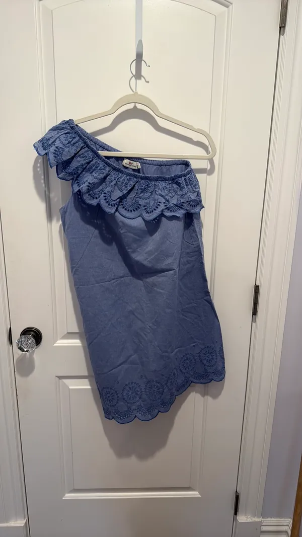 Vineyard Vines One Shoulder Cotton Dress size S - Image 2