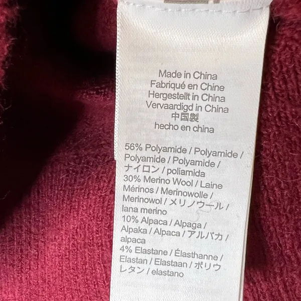 J. Crew Red Turtleneck Sweater in Supersoft Yarn - Image 3