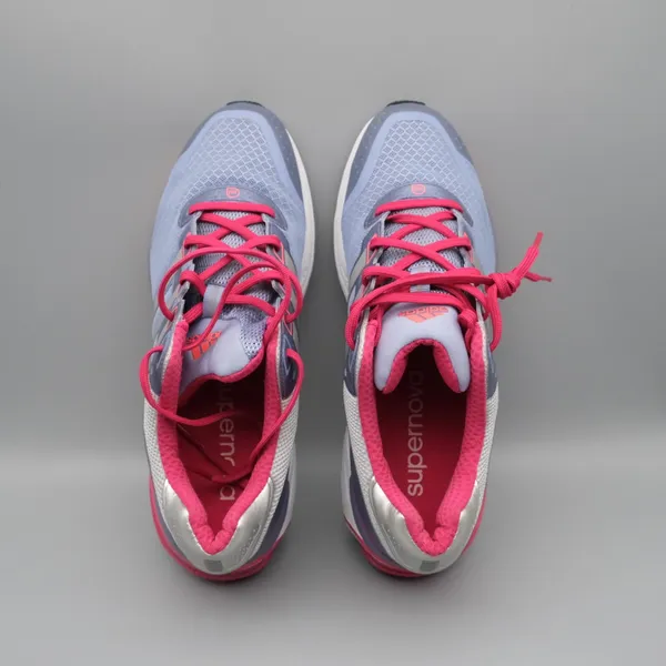 Adidas Supernova Glide 5 Running Shoes 9.5 Blue Pink Q33796 Formotion Adiprene - Image 6