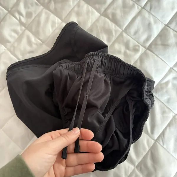 Nike Womens Dri-Fit Running‎ Shorts Womens Size XS Black Drawstring Liner - Image 7