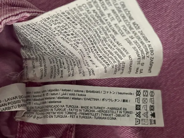 ZARA Jeans Mom Pink  - Image 3