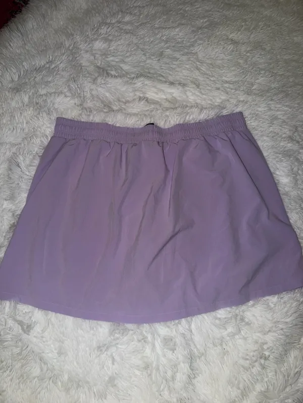 A New Day Women’s Lavender Drawstring Athletic Skirt size XXL - Image 3