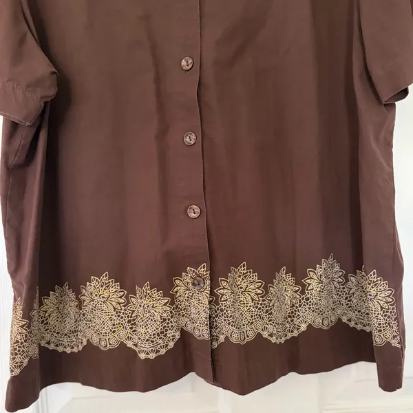 Vintage Button Down Shirt - Image 2