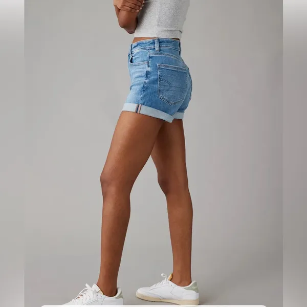 American Eagle outfitters Mom shorts SZ 14 - Image 3
