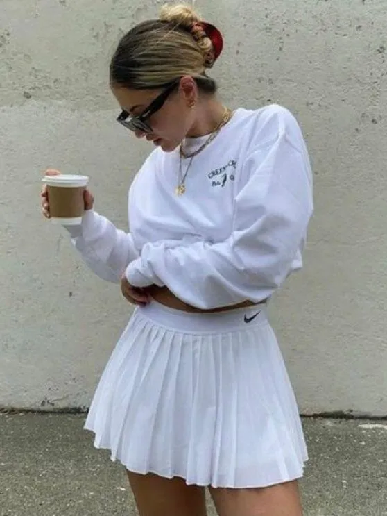 Nike Court Victory Skirt White XS - Image 14